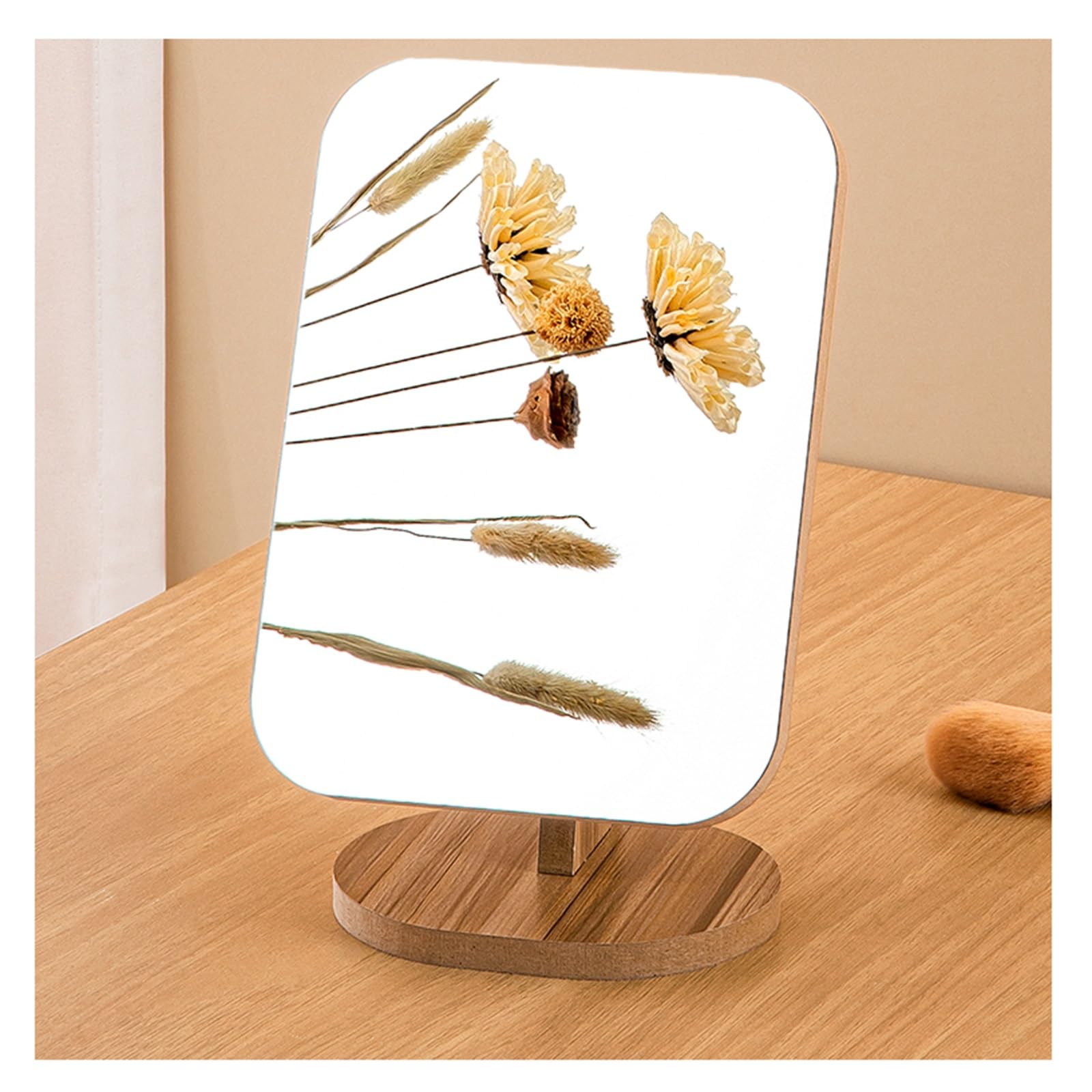 SDCFFC Mirror for Desk, Portable Table Desk Countertop Mirror Bathroom Shaving Make up Mirror