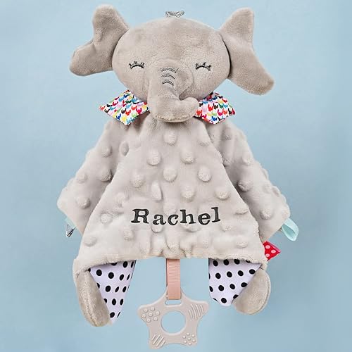 Miniatura 2 de Manta de seguridad para bebé, regalos personalizados para bebés con nombre, regalos para baby shower de Navidad, juguetes para bebés recién nacidos,