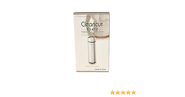 cleancut es412 intimate and sensitive area shaver