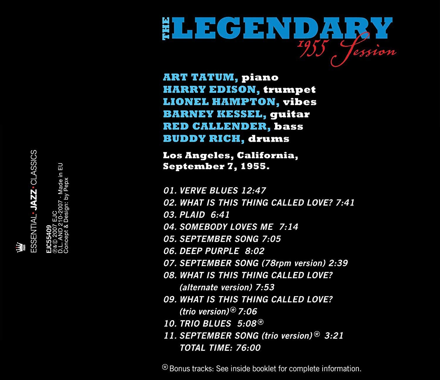 The Legendary 1955 Session
