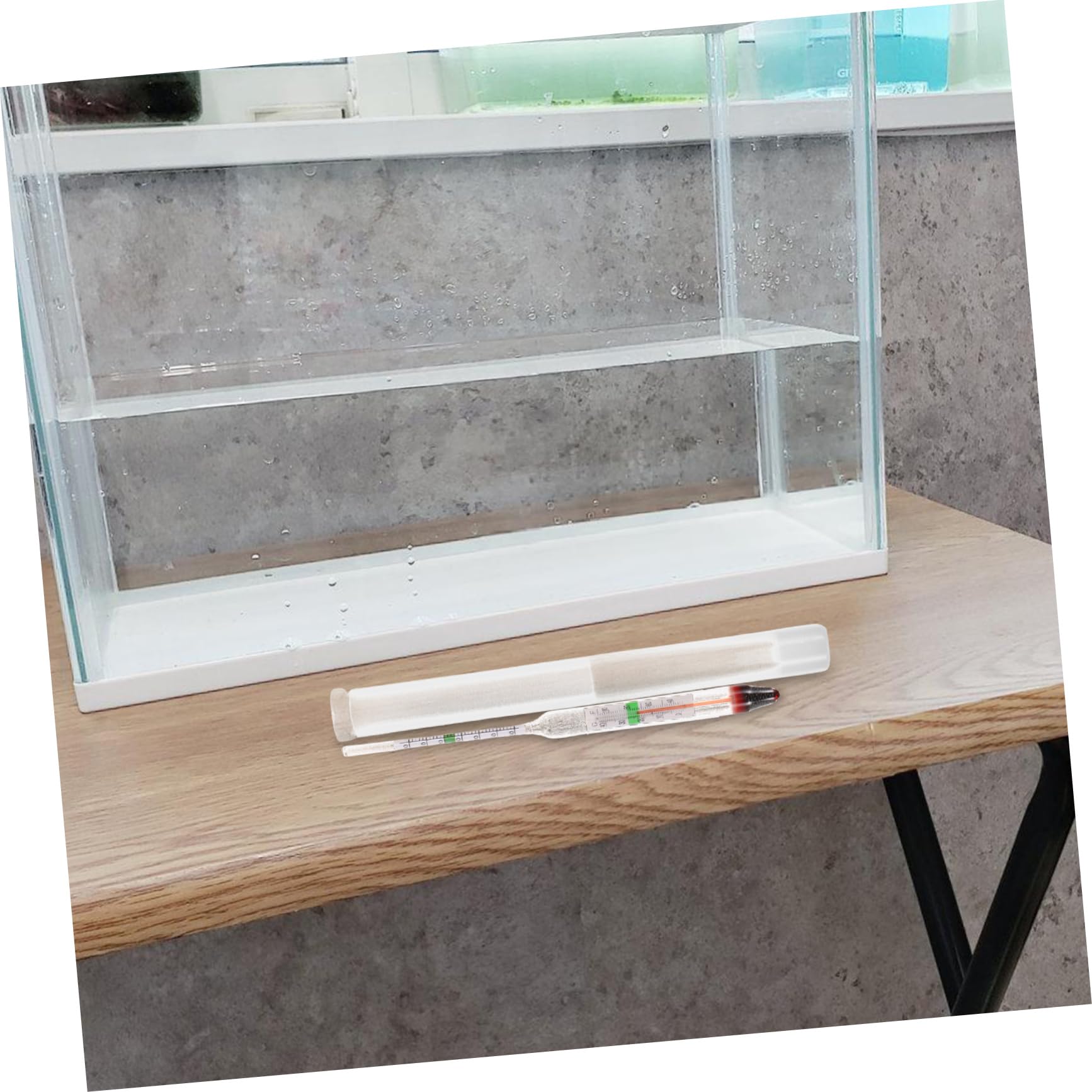 Toyvian 10 Sätze Meerwasserzähler Aquarium Fisch Tank Tester Meersalz Fisch Tank Meerwasser Marine Tank Tester Hydrometer Salz Fisch Tanks Gauge Dichte Glas