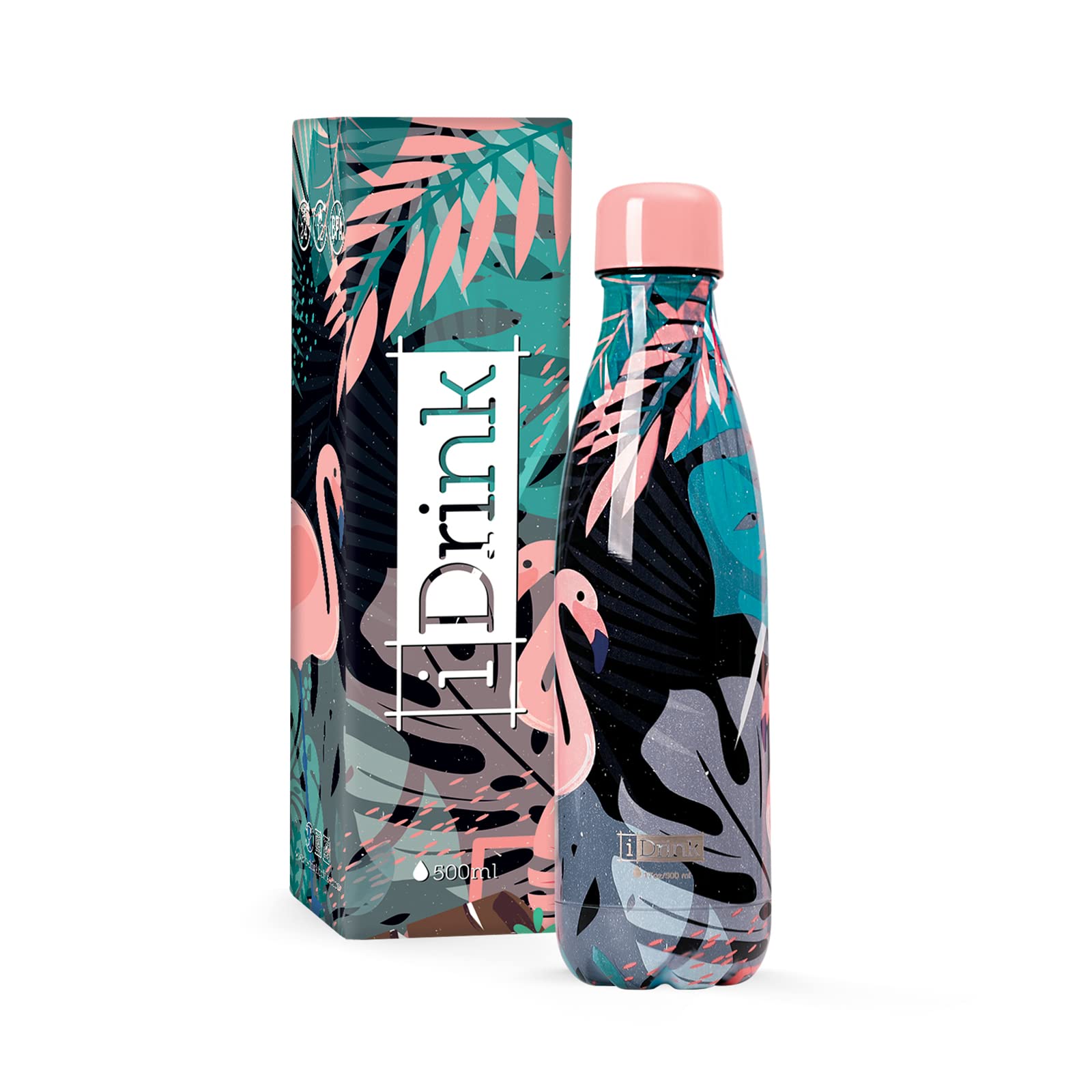 I-Drink Botella térmica Panda 750 ml, Metal — view 11