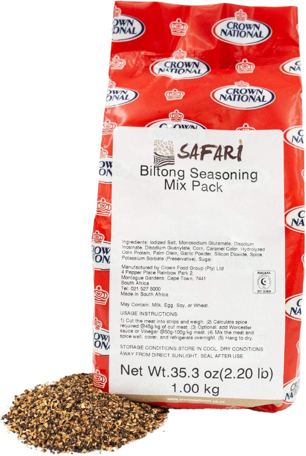 Biltong Jerky Seasoning Beef Jerky Seasoning Made with Tasty Crown