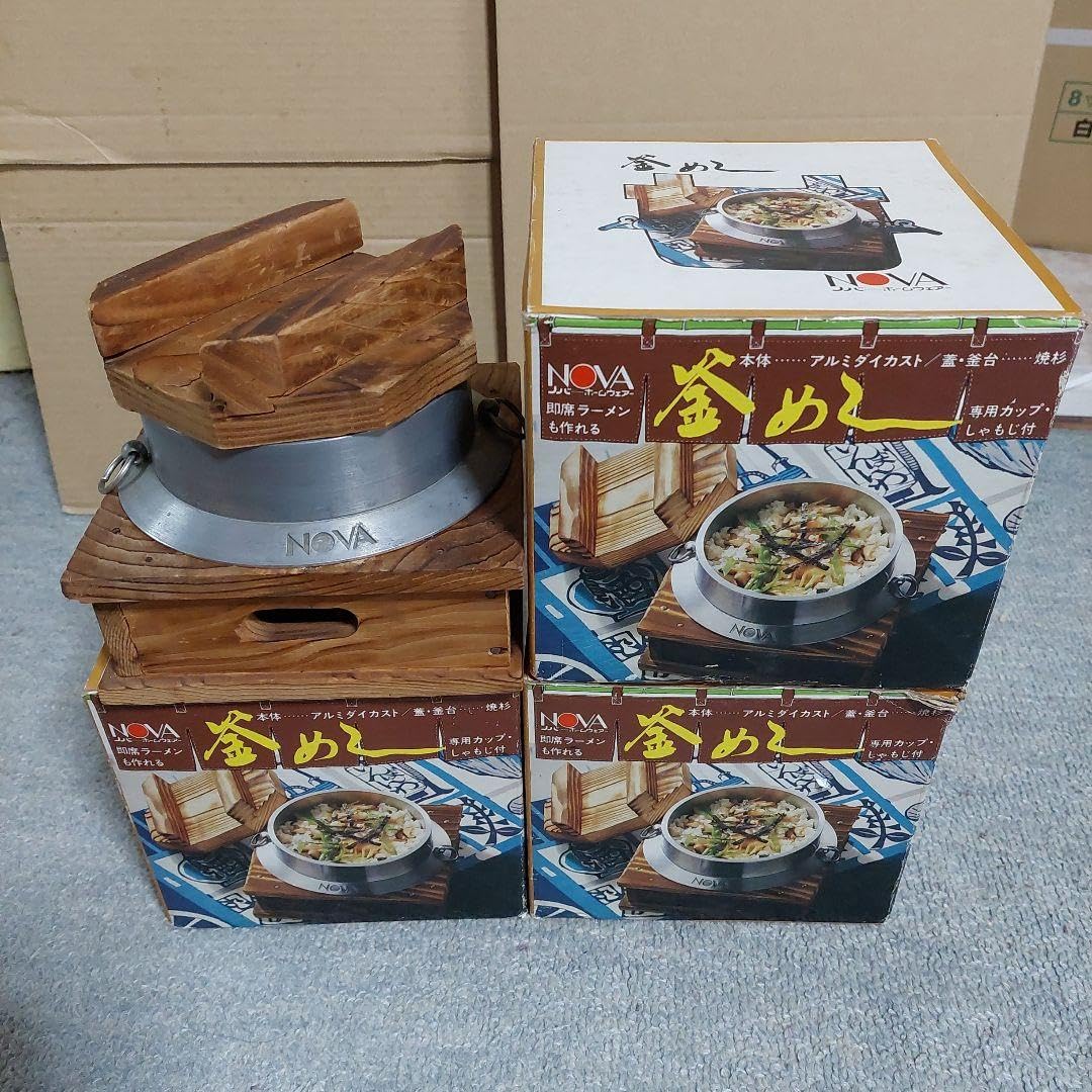 釜めしセット✕３セット　１合炊 Amazon.co.jp: 1合釜飯セット 3 1 Z : ホーム＆キッチン