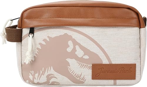 Bioworld Jurassic Park Park Ranger Bolsa de viaje para cosméticos, Multi colorido