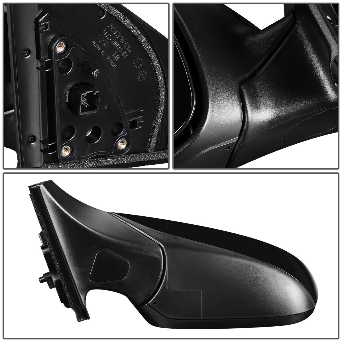 Dorman 955-1498 Passenger Side Manual Door Mirror - Folding