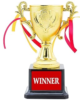 SUCHITA@ Winner Trophy/Award Winner Sport Trophy Trophy (6.5-Inch), Multicolor