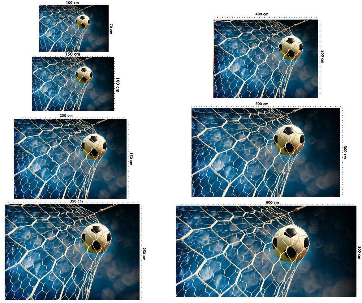 Oedim Papel Pintado para Pared Fútbol | Fotomural para Paredes | Mural | Papel Pintado | 200 x 150 cm | Decoración comedores, Salones, Habitaciones
