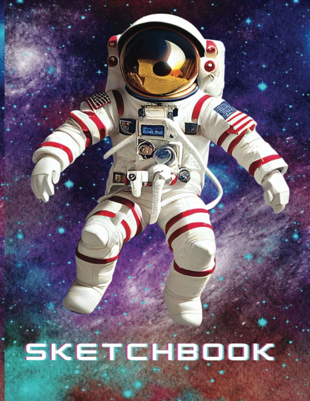 Independently published SKETCHBOOK: Awesome Astronaut In Space Cover, 102 Pages, 8.5" x 11", Excellent for drawing, doodling, writing and sketching. Paperback