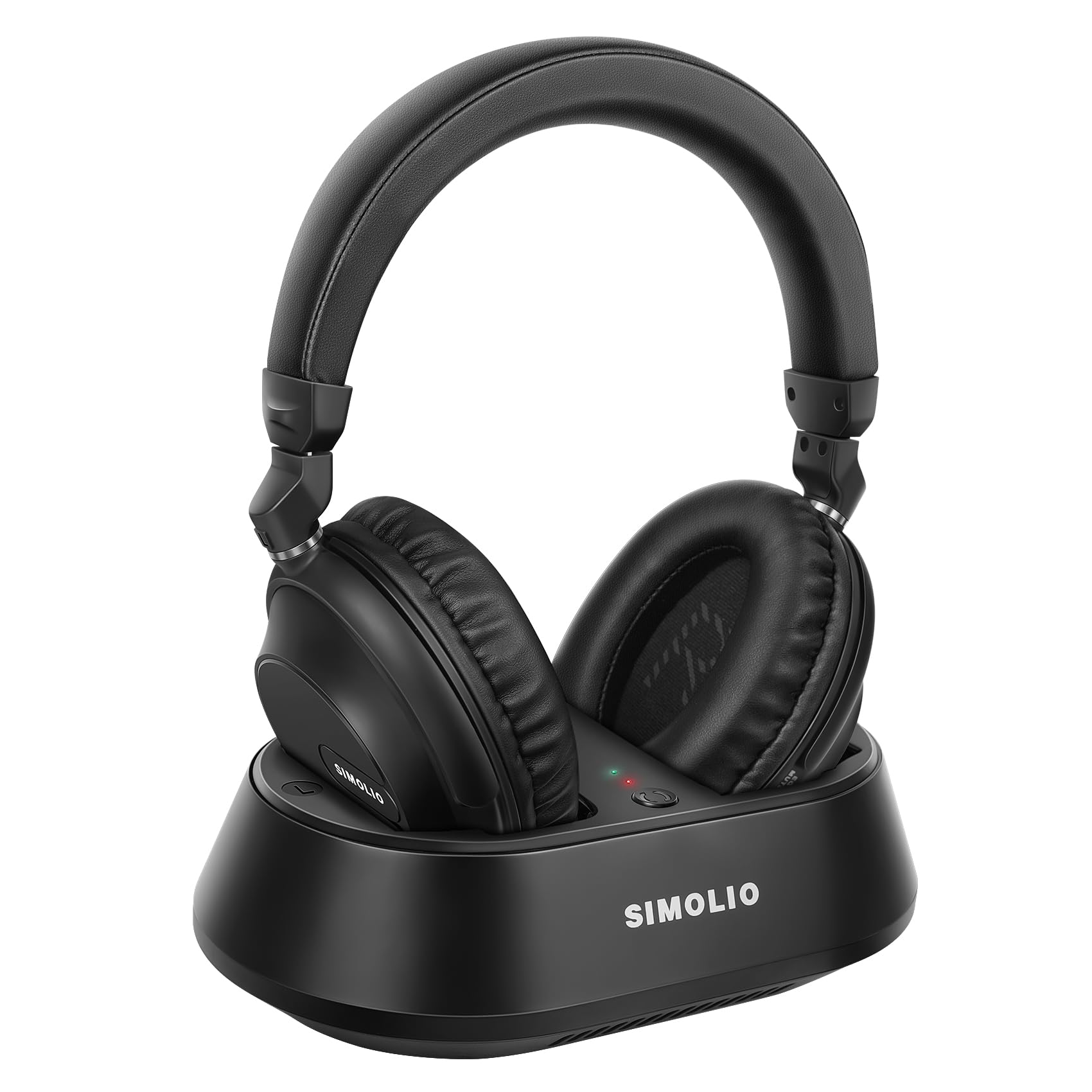 SIMOLIO Casque TV sans Fil pour Seniors, Bluetooth Aves Dialogues Clairs