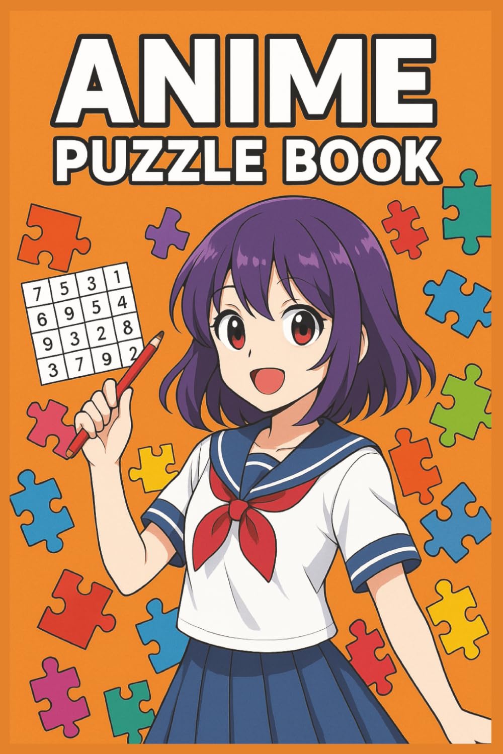 Anime Puzzle Book: Anime Word Search and Crossword Puzzles: Word Searches about Anime | 6x9 inches, 121 pages | 60 puzzles... Gift for Vacations, Holidays, and Leisure