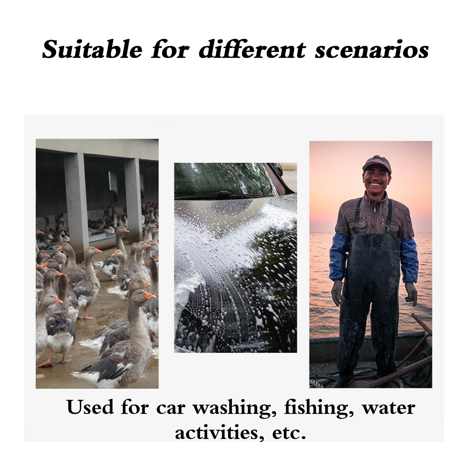 Vadeadores De Pesca Y Caza,Vadeadores Impermeables y Transpirables,Traje de vadear,Correa Ajustable,Ajustables en la Cintur,para Regalo Amantes de Pesca y Deportiva,Unisexo