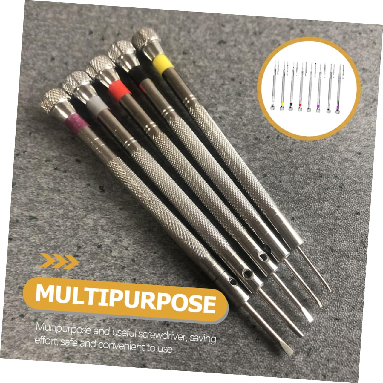 POPETPOP Set Cacciaviti Strumenti Riparazione Professionali Antiscivolo per Lavori Domestici e Professionali Cacciaviti Magnetici Resistente Comodi e Pratici