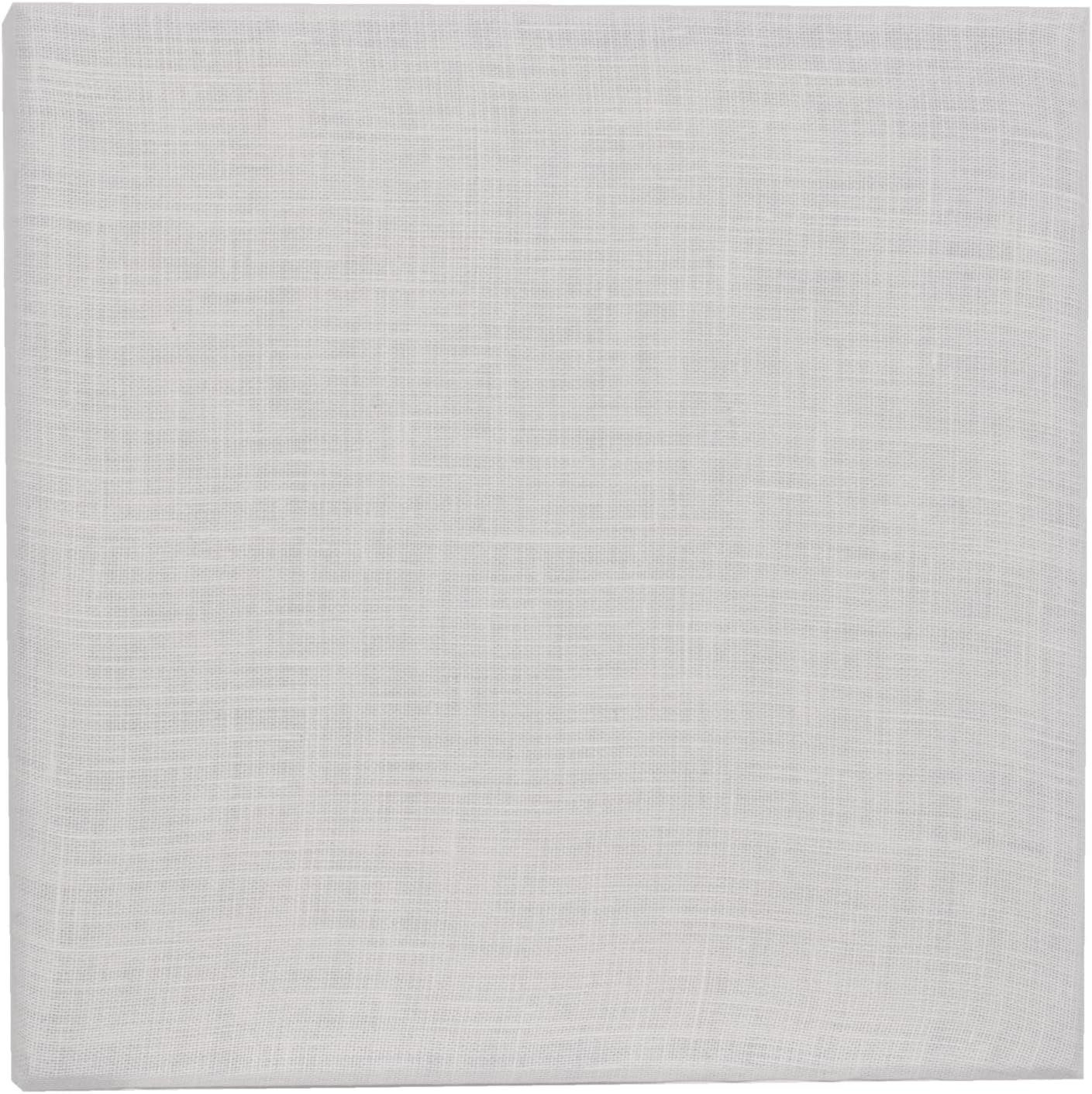Sound Absorbing Acoustic Panel 24" x 24" x 4" Beveled Edge (Ivory)