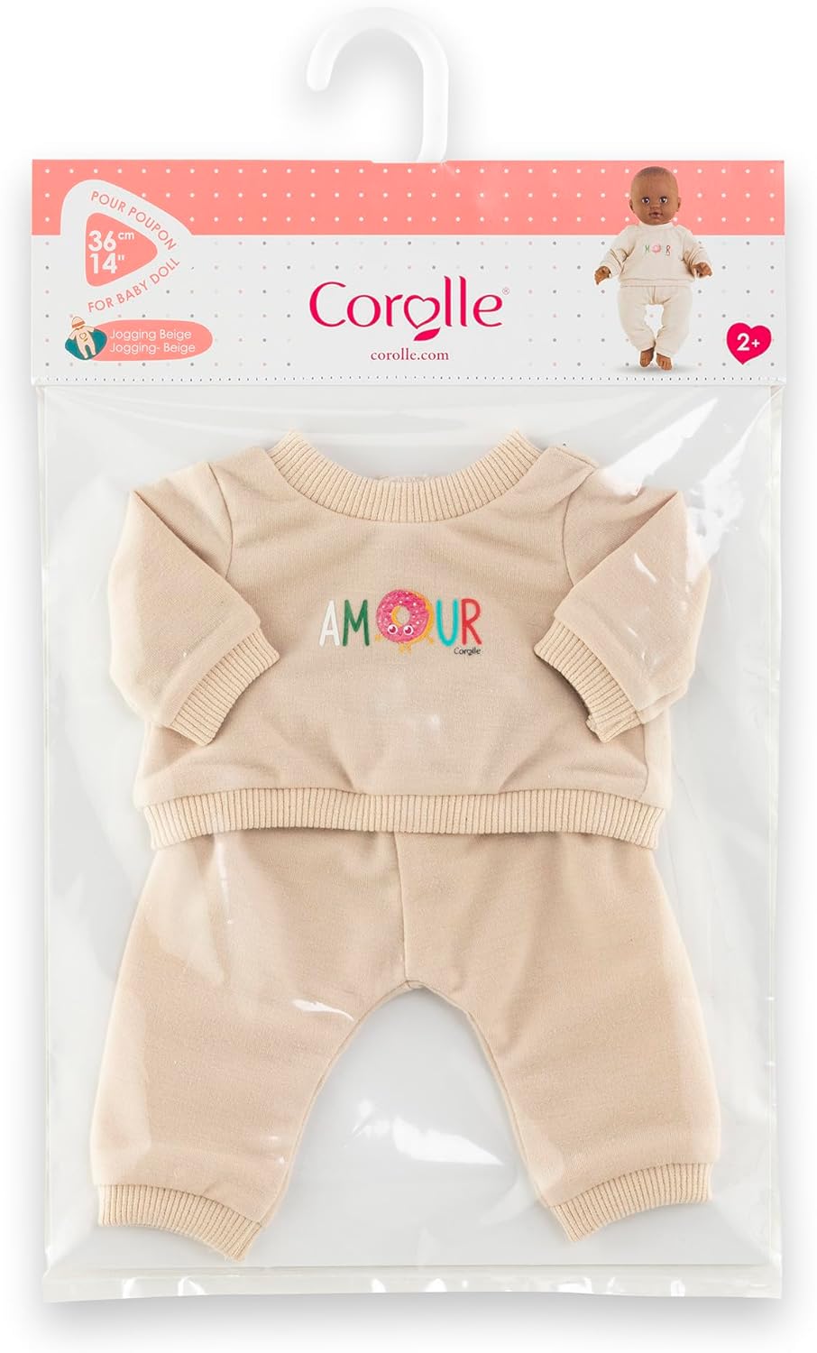 Corolle - Jogging Beige, Clothing, for Doll 36 cm, 9000141900