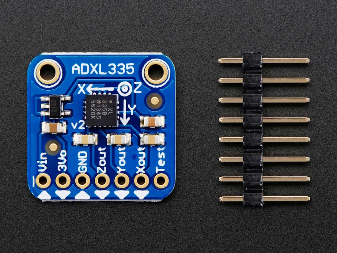 Adafruit (PID 163) ADXL335 - 5V ready triple-axis accelerometer (+-3g analog out)