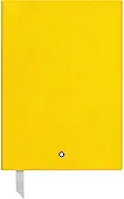 MONTBLANC Notebook 116519 Fine Stationery #146 Yellow – Elegant Soft Cover Journal – Lined Notebook with Leather Binding – A5
