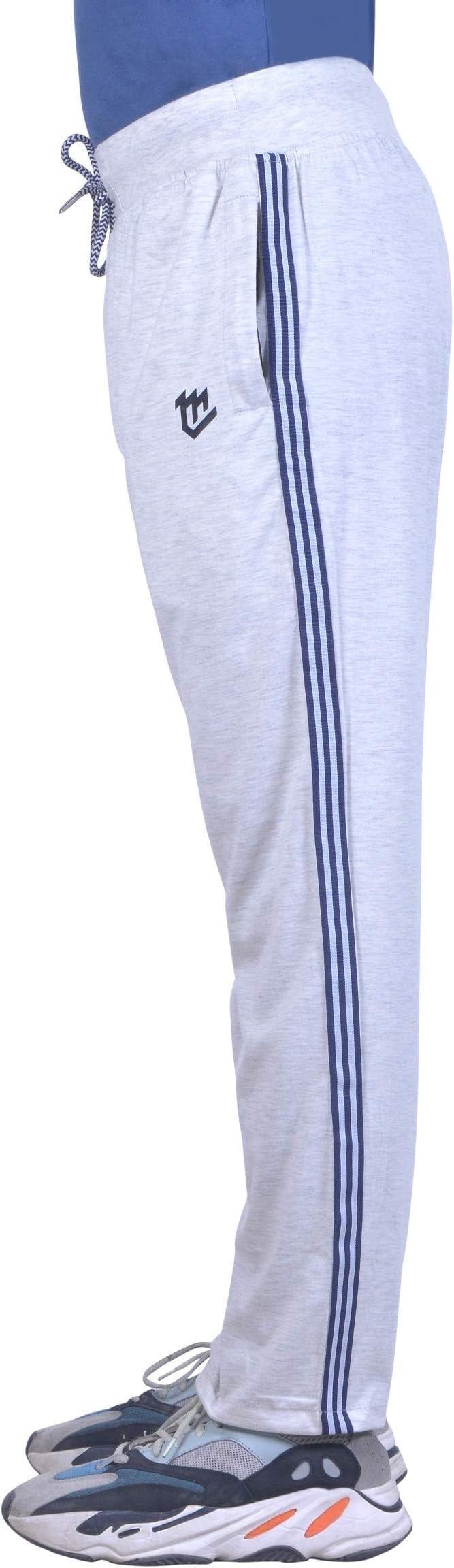 MARK LOUIISMen's Straight Fit Tracksuit Bottoms