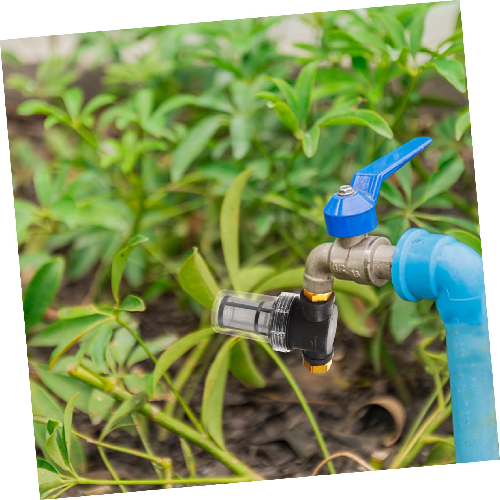 IWOWHERO Sediment Filter for Washing Machine Hose Portable Easy to Install Garden Inlet Filter