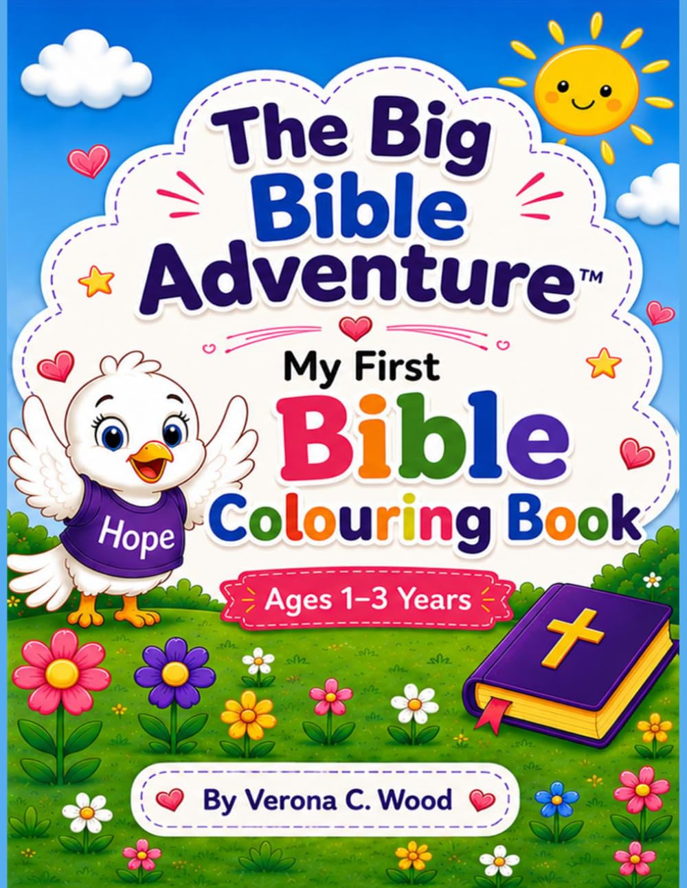 The Big Bible Adventure: My First Bible Colouring Book