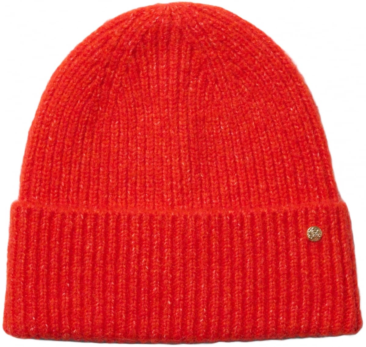 Failsworth Women's Orange Pippa Ribbed Knit Beanie Hat (Uk, Alpha, One Size, )