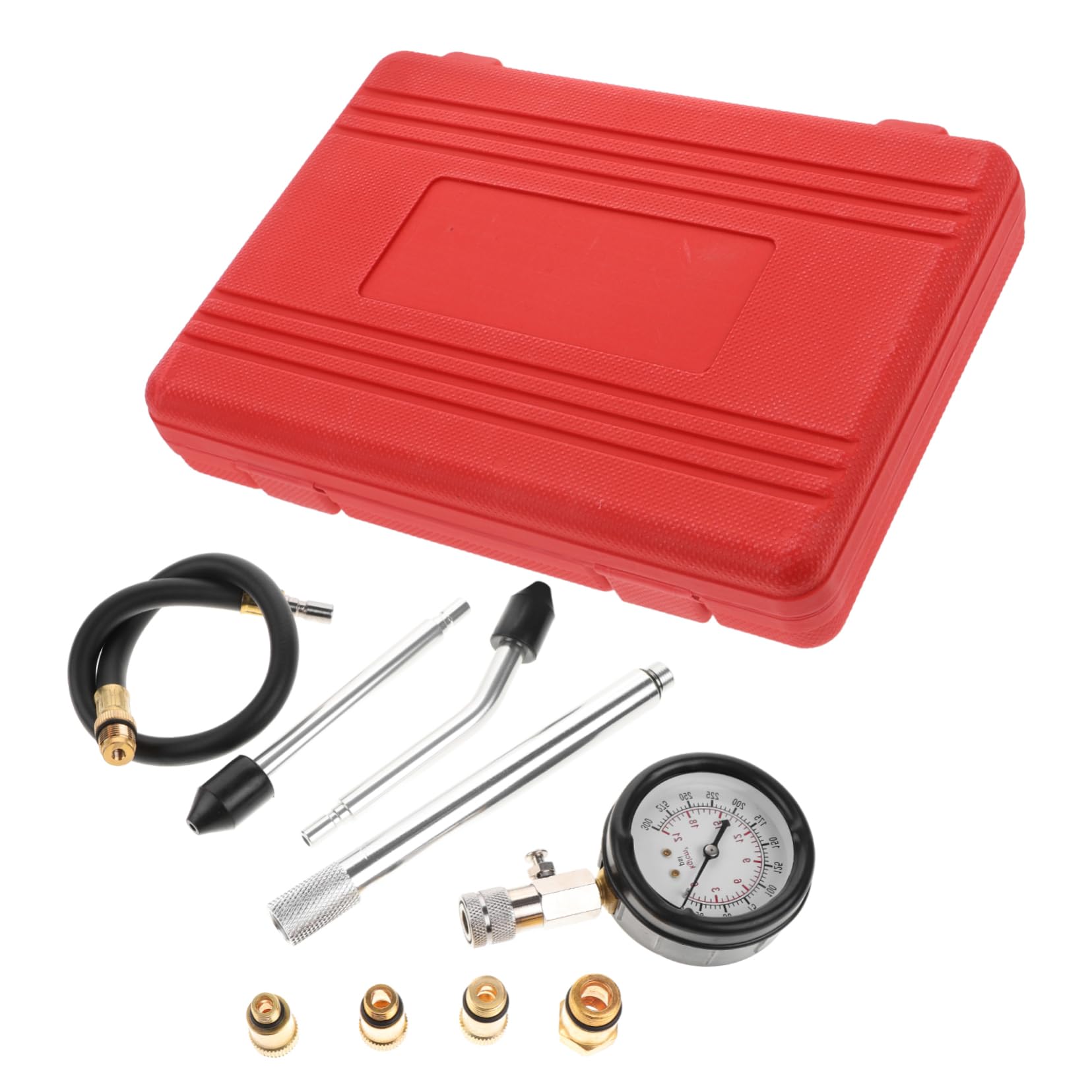 ULTECHNOVO 1ensemble Kit De Testeur De Compression De Cylindre Pour Voitures Et Outil De Diagnostic Précis Avec Manomètre Pour Entretien Moteur