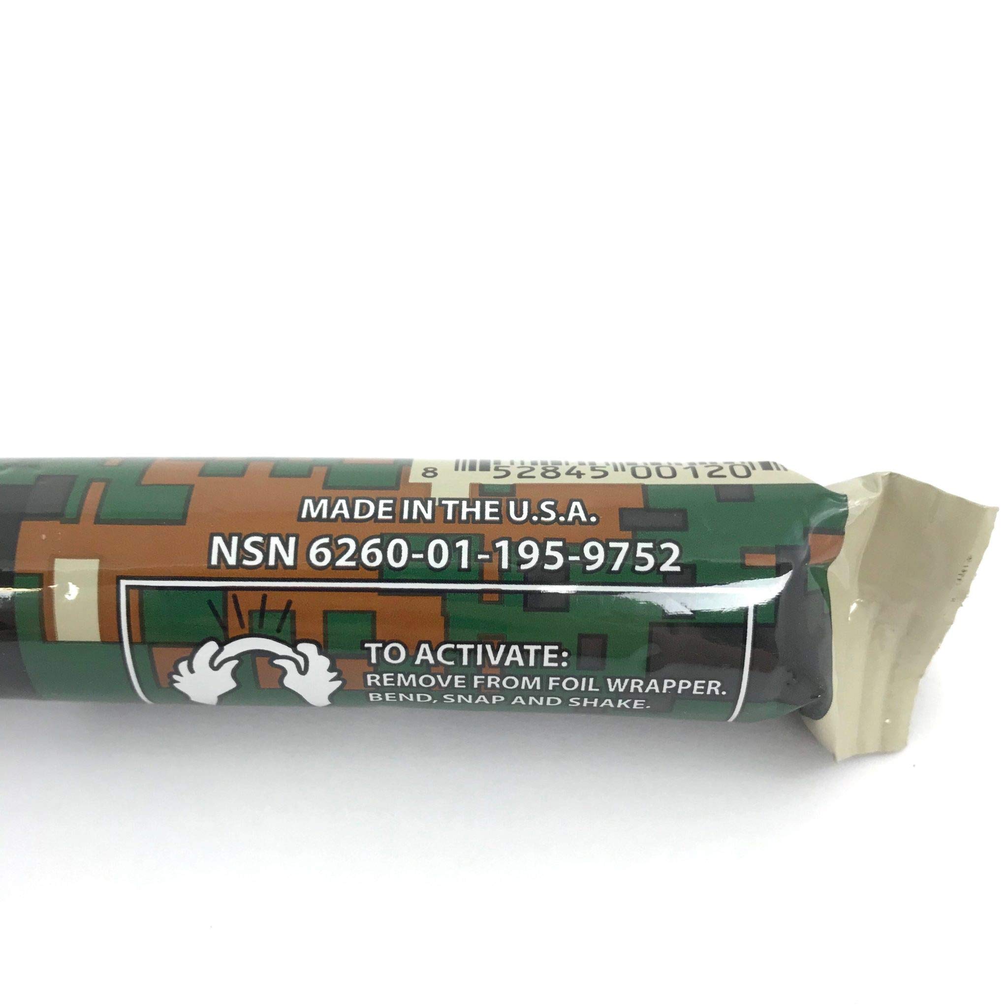 Cyalume ChemLight 6 Bianco HI - Luce Chimica Da 15 Cm Per Emergenze - Foto 2