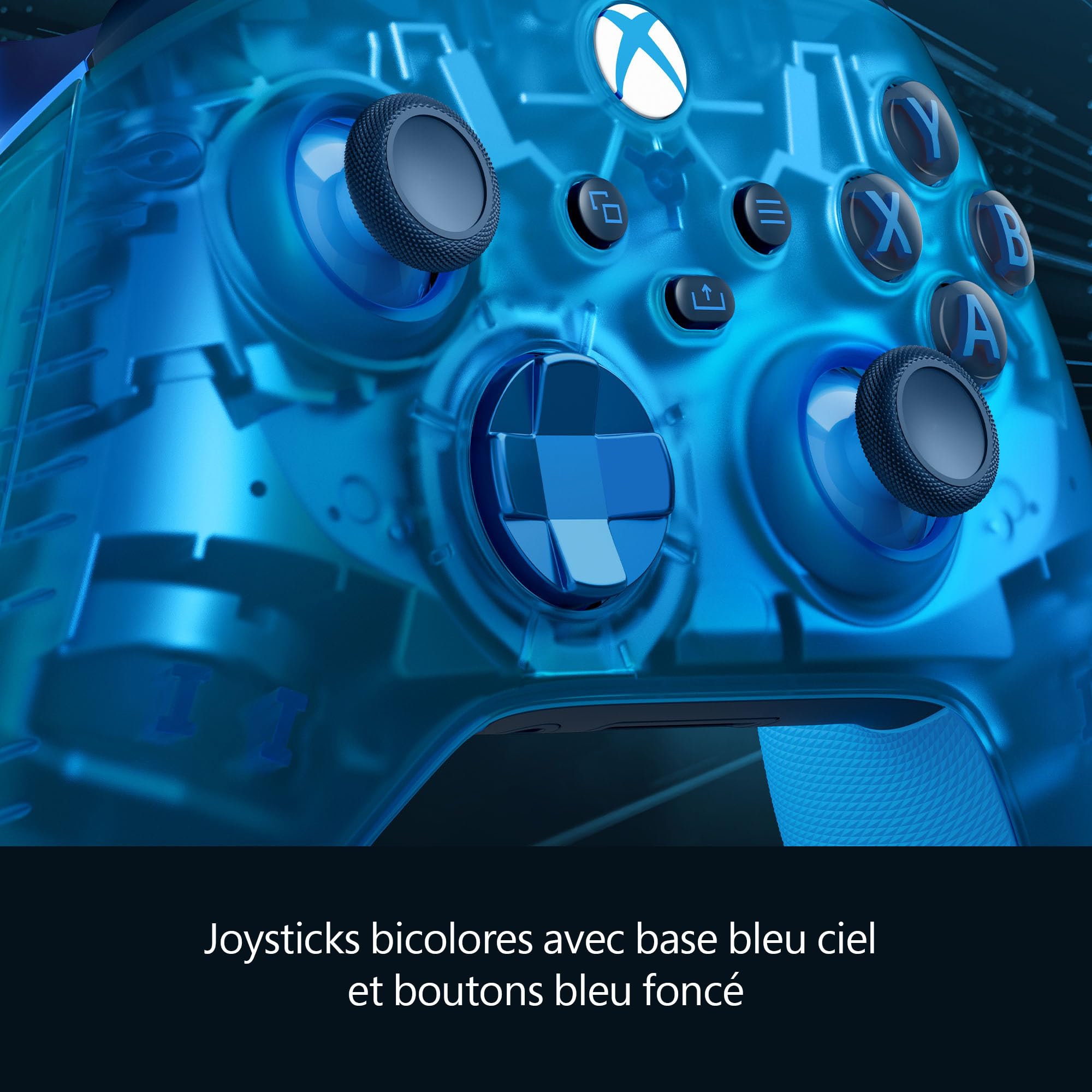 Xbox Microsoft Manette sans fil Édition spéciale Sky Cipher