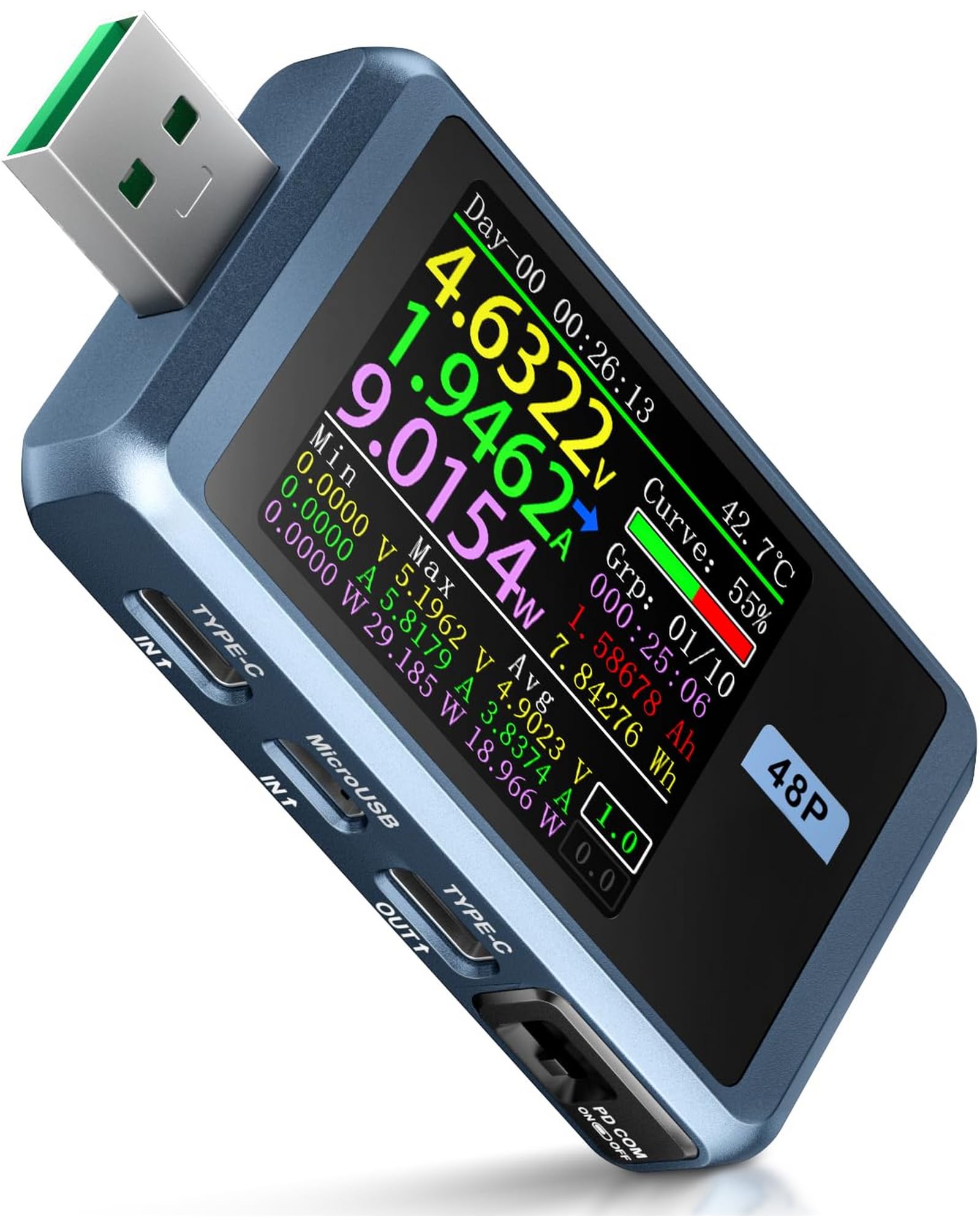 Photo 1 of FNIRSI FNB48P USB Tester with Color Screen