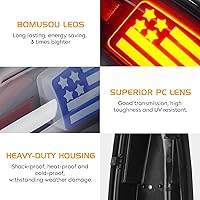 Vista 3 de Conjunto de luz trasera + tercera luz de freno para Chevy GMC C/K 1500 2500 3500 88-99, para Chevy Silverado 94-98, para Blazer 92-94, luces