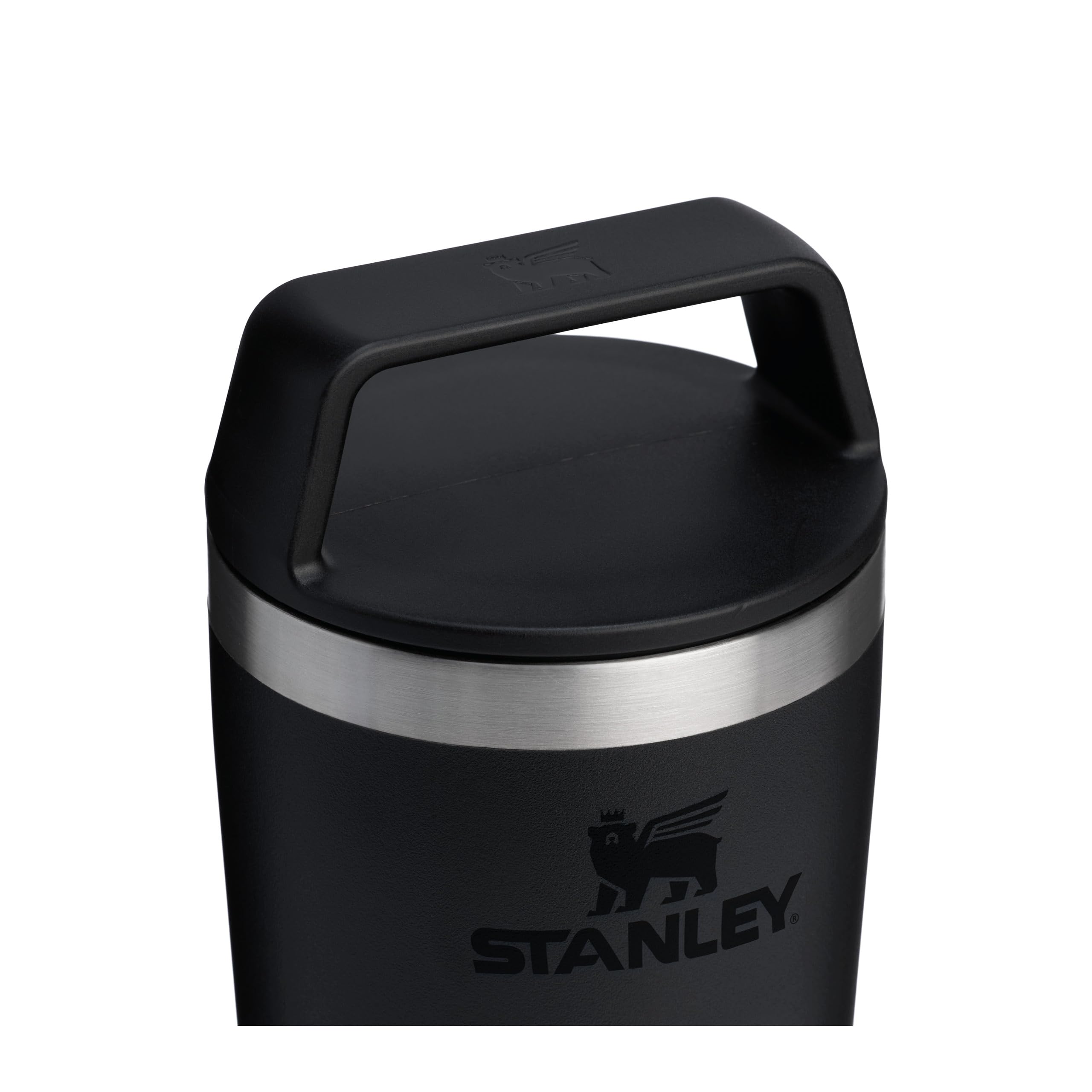 Stanley Cafe To-Go Travel Mug Termos Bardak, Siyah, 0.23 Litre