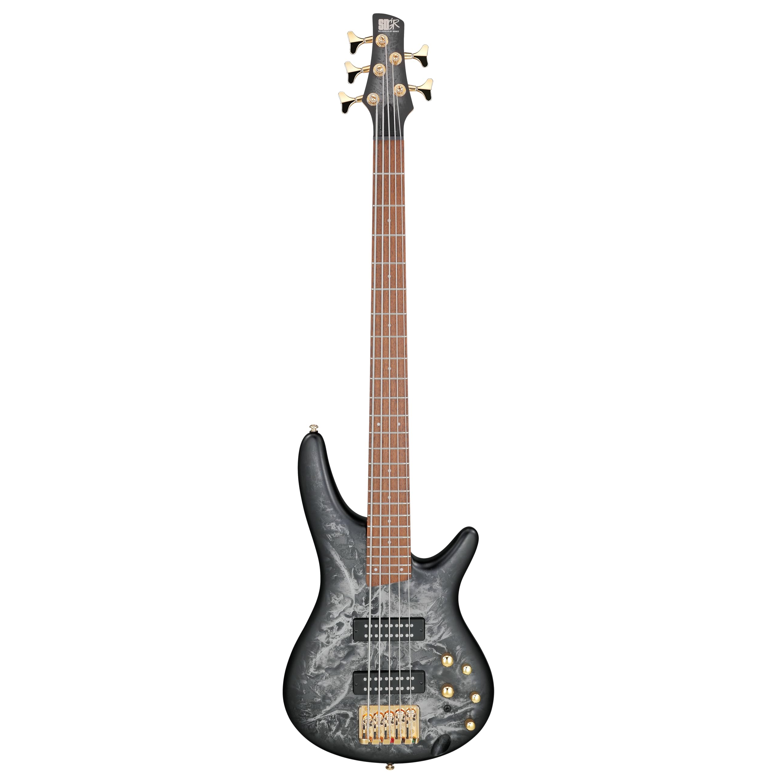 Amazon.com: Ibanez SR Standard 5-string Electric Bass - Black Ice