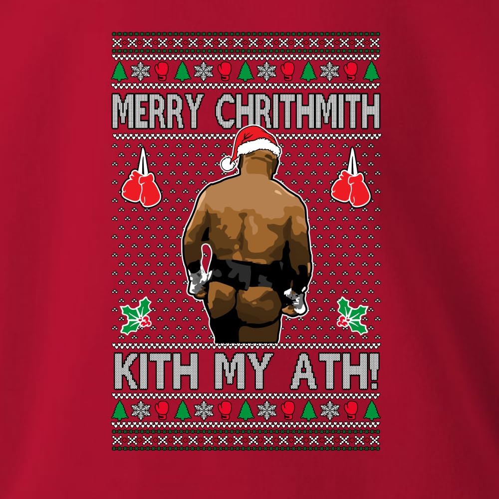 Wild Bobby Merry Chrithmith Ugly Christmas Sweater Unisex Crewneck Graphic Sweatshirt