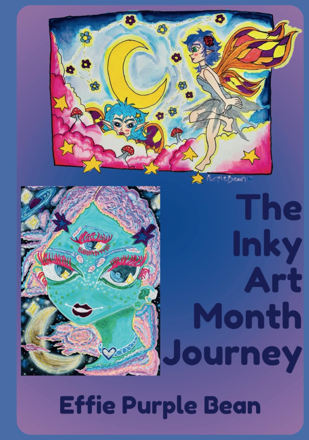 The Inky Art Month livre d'art thérapie pour surmonter les épreuves de la vie