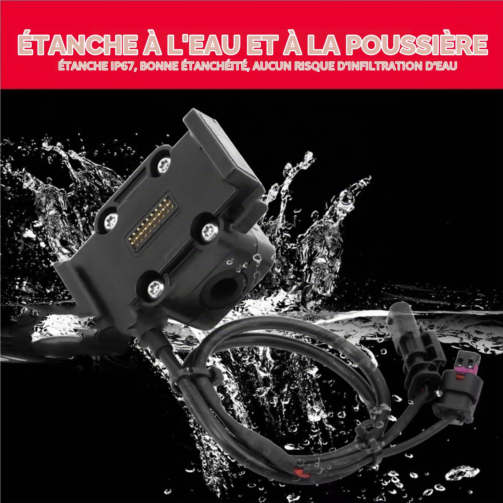 Support Téléphone Moto pour BMW R1200GS R1250GS pour ADV S1000XR F750GS F850GS F900R Support Navigation Téléphone Portable Support De Navigation GPS(Black -12MM)