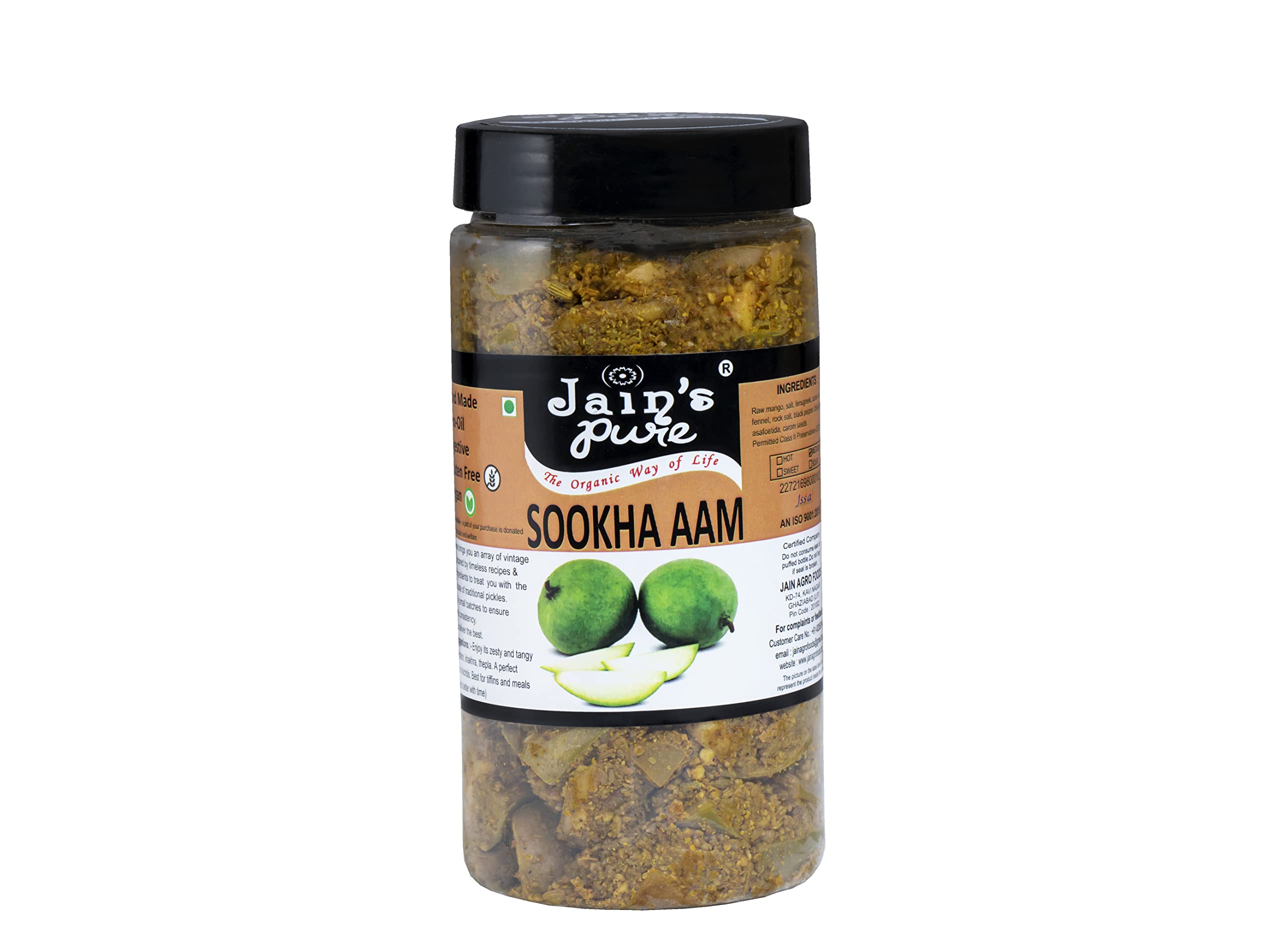 JAINS PURE SOOKHA AAM ACHAR/DRY MANGO PICKLE (400 GM) (B0BSV3QXL2) Amazon Price History, Amazon Price Tracker