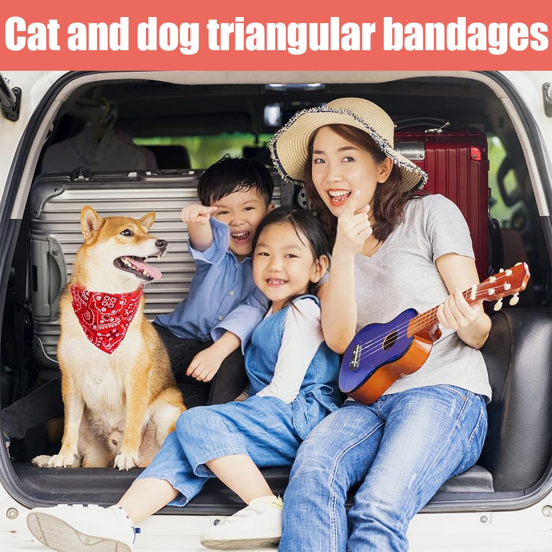 Regolabile Bandana Triangolo per Animali Domestici, Bandana Cane Sciarpa, Accessori per Cane Gatto