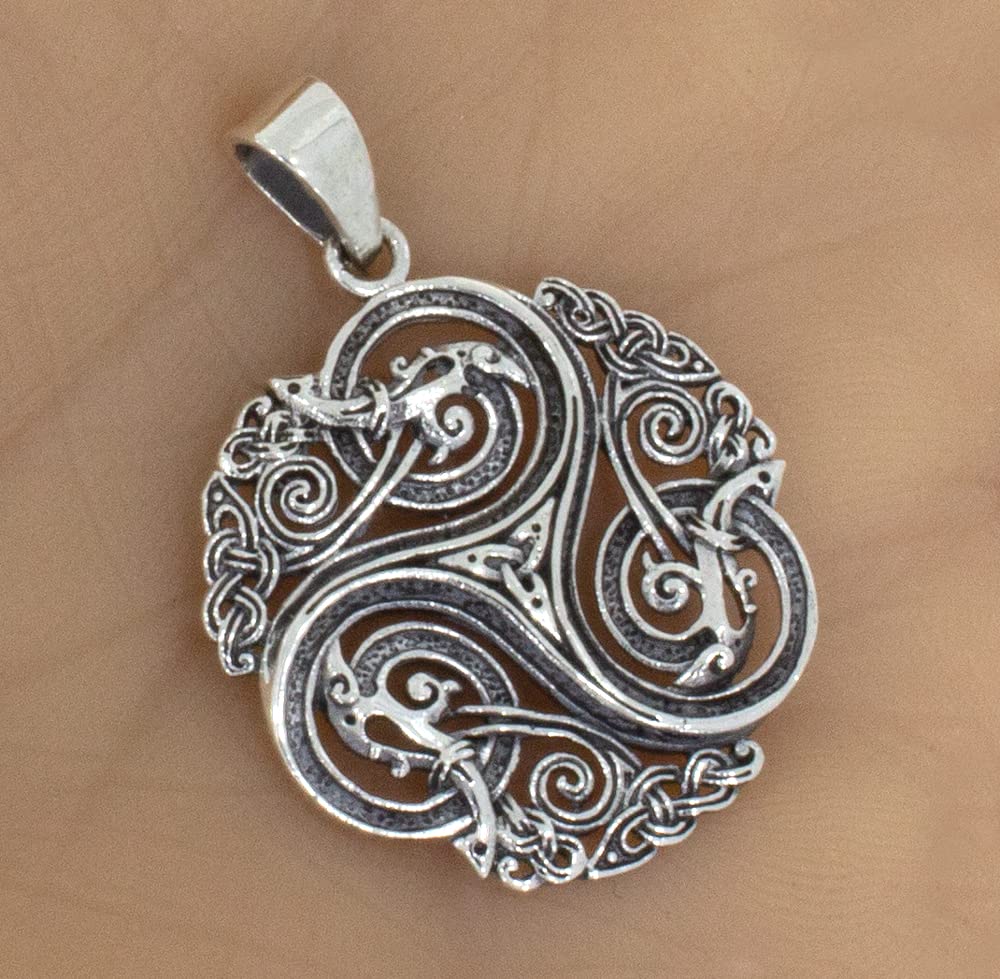 AFP Anhänger Triskel Keltenschmuck 925 Sterling Silber AS-800