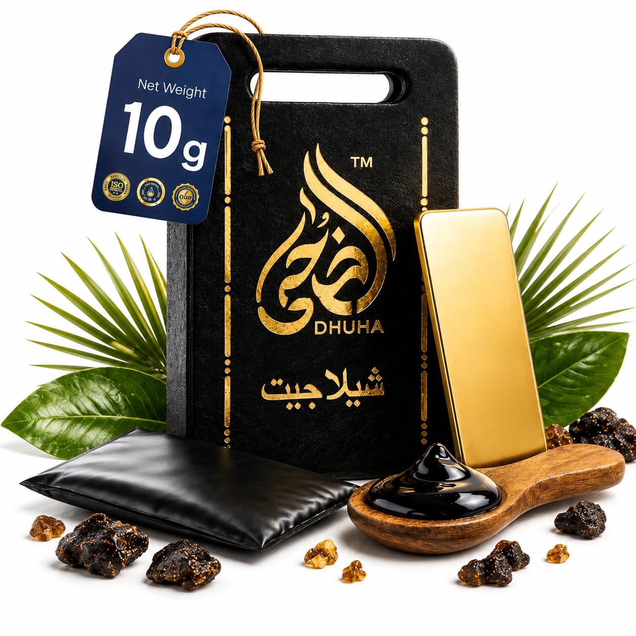 Pure Himalayan Shilajit Resin 10g, Gold Grade Shilajit, Lab Tested for Purity, Naturally Rich in Fulvic Acid & 85+ Trace Minerals, Daily Energy, Stamina & Wellness for Men and Women