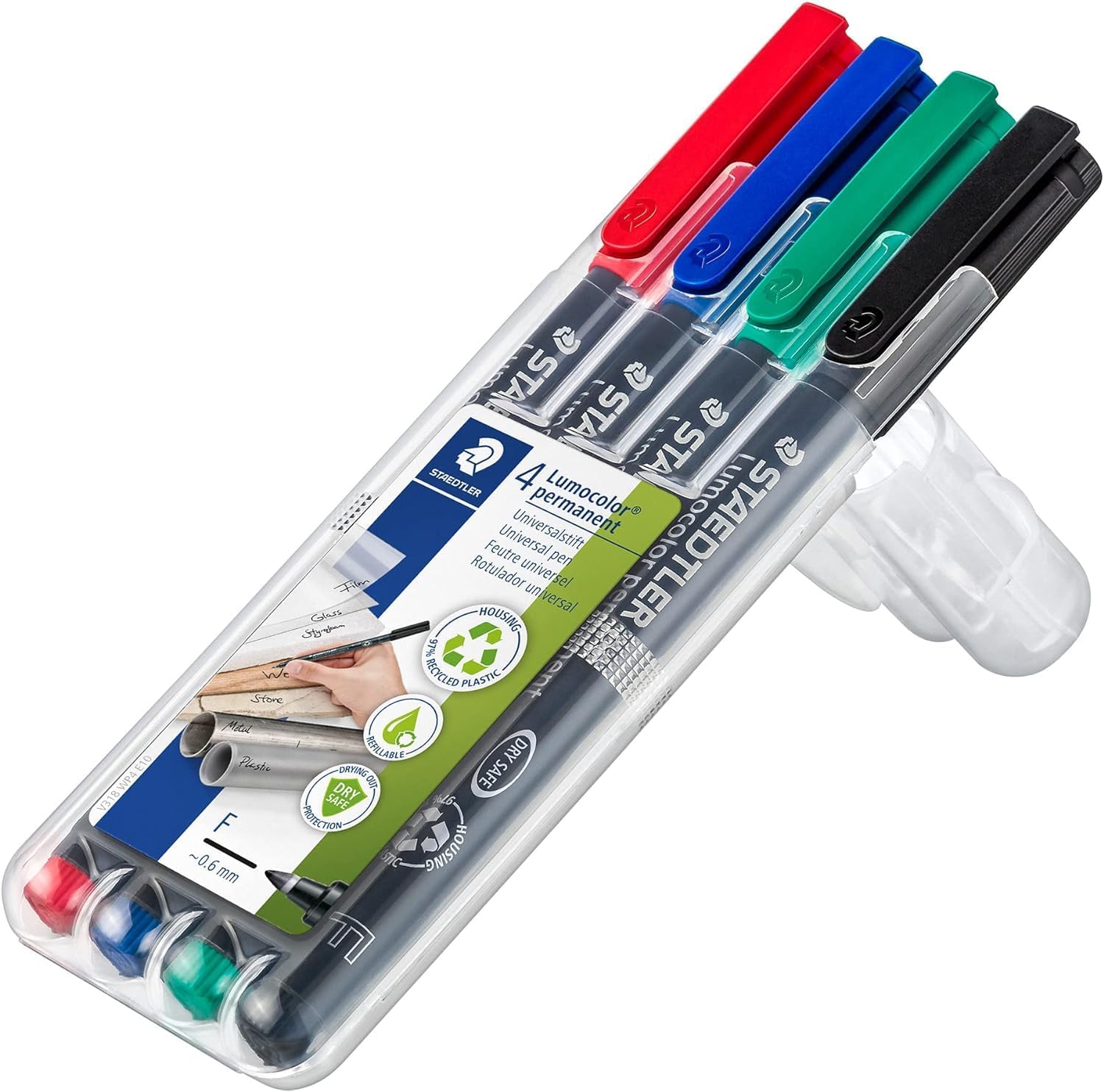 Staedtler Lumocolor Fine Point Permanent Marker Black
