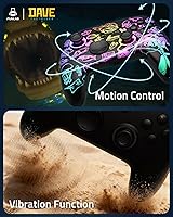 Vista 7 de Switch 2 Pro Controller with Charging Dock for Nintendo Switch2/1/OLED, Luminex Wireless Controller with One-Key Wake Up/Hall Effect/7 LED