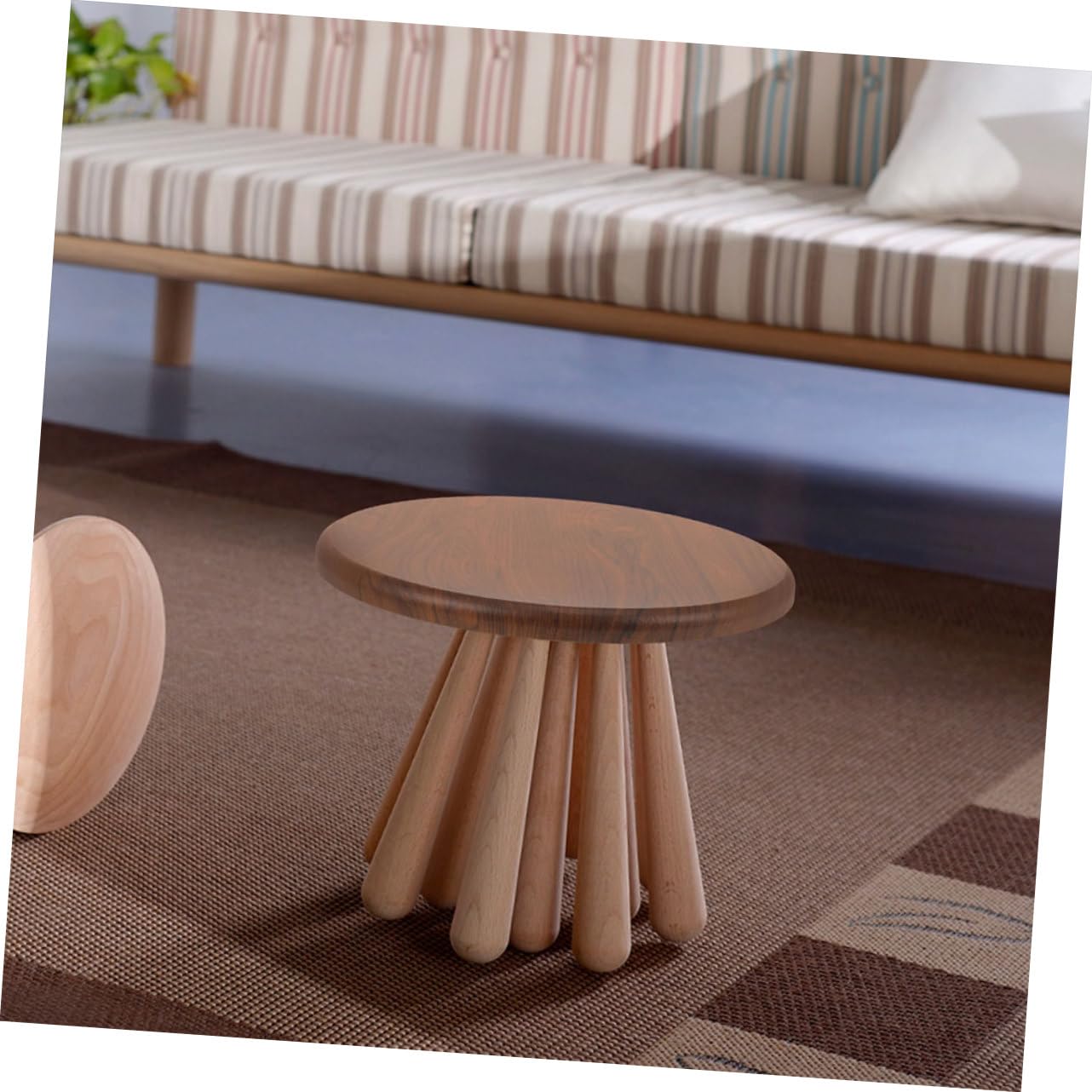 Cabilock Sgabelli Legno Rotondi di Ricambio, Seduta in Legno per Sedia, 2 Pezzi, Semplice ed Elegante, per Casa e Ufficio