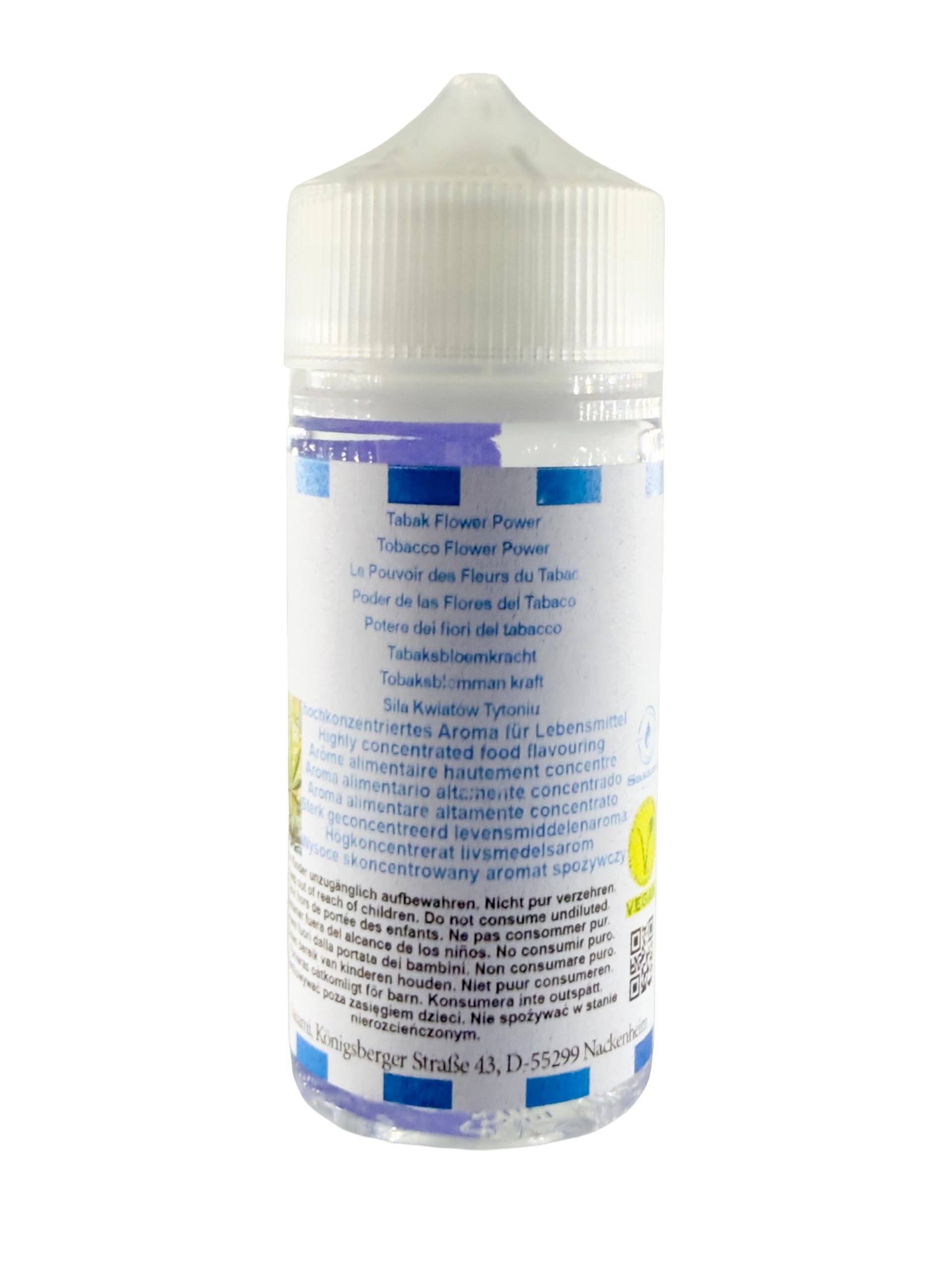 Concentrado aromático Tobacco Flower Power - Vegano - Sasami - 100ml