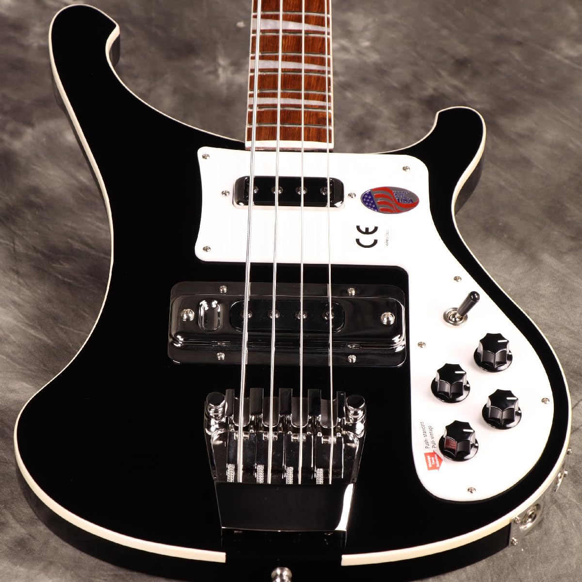 Amazon | Rickenbacker リッケンバッカー 4003 JG Jet glo ブラック 