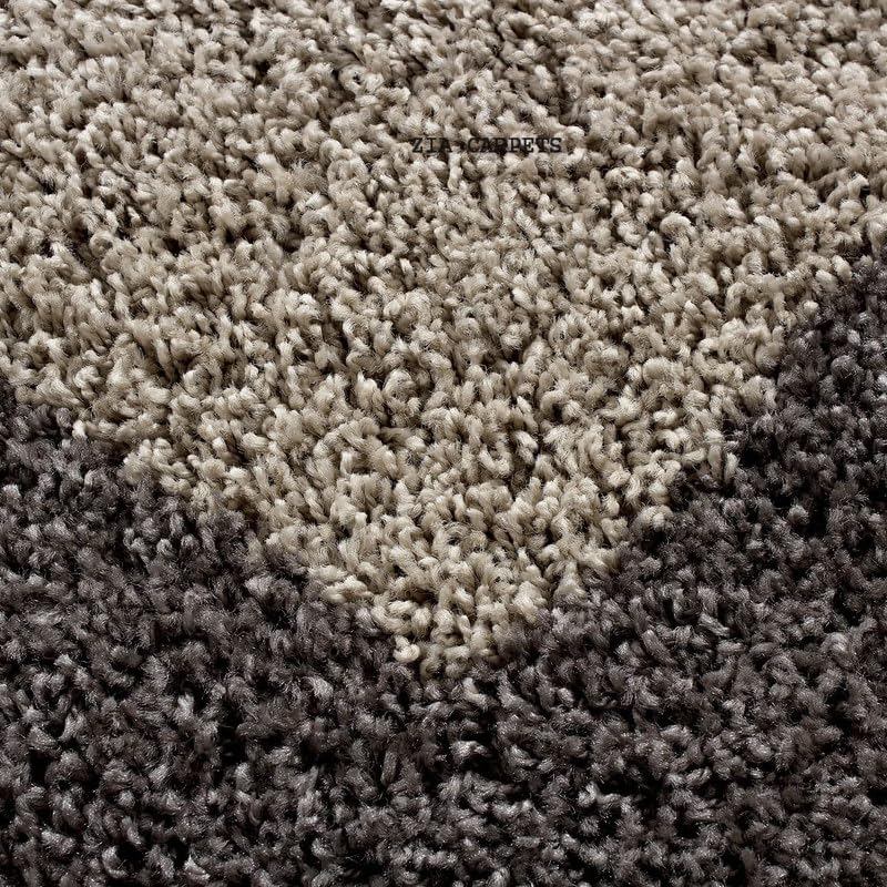 Image of zia carpets Cozy Soft Shaggy Non Slip Carpet for Home Decor Aesthetic Rugs with 2.5 inch Thikness Size 12x18 Feet