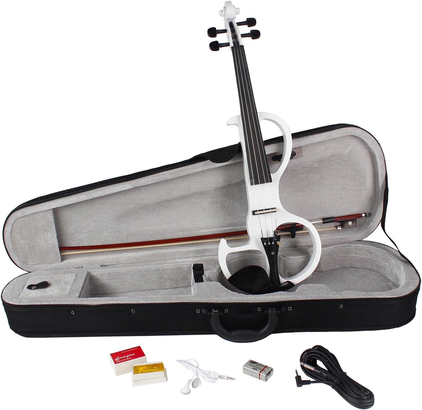 B by Bird EV10 WH Electric Violin, white, 4/4