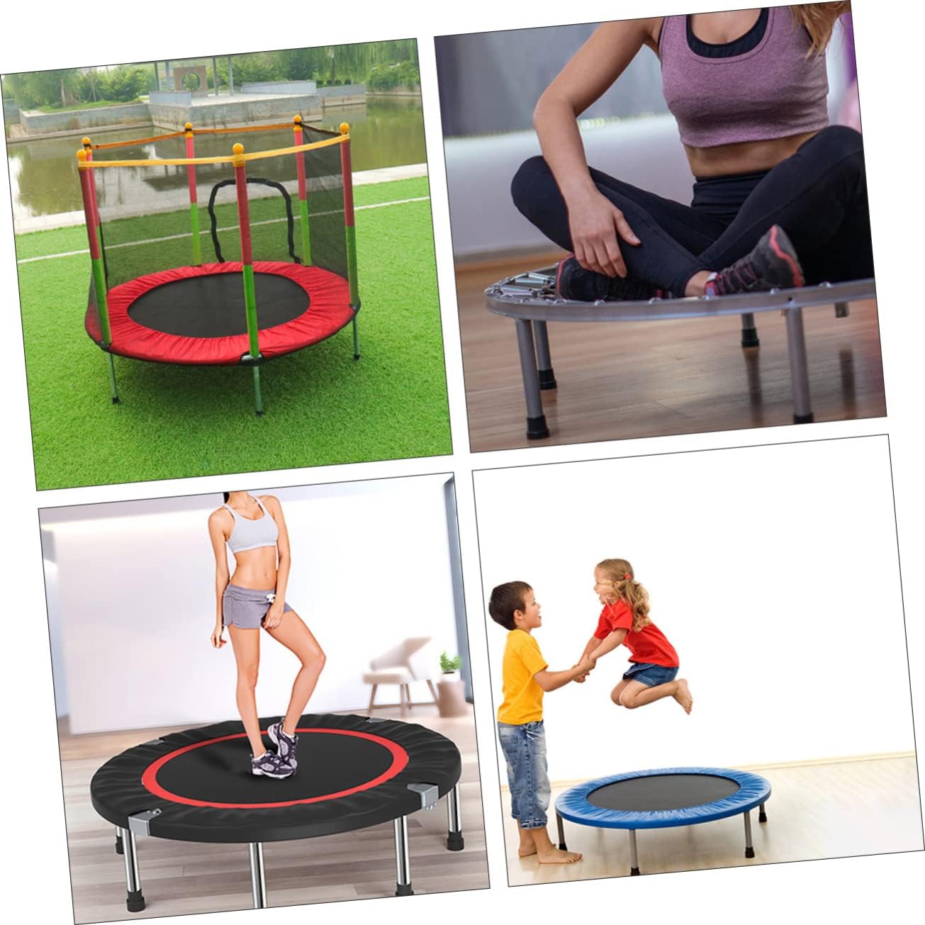 Trampoline Floor Mat Trampoline Slide Kit Sliders Felt Furniture Pads Holder Connector Round Duct Pipe