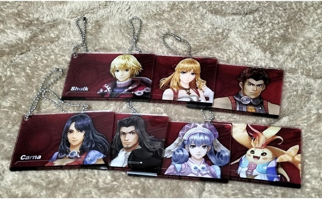ゼノブレイド DE アクリルキーホルダー 全キャラクターセット