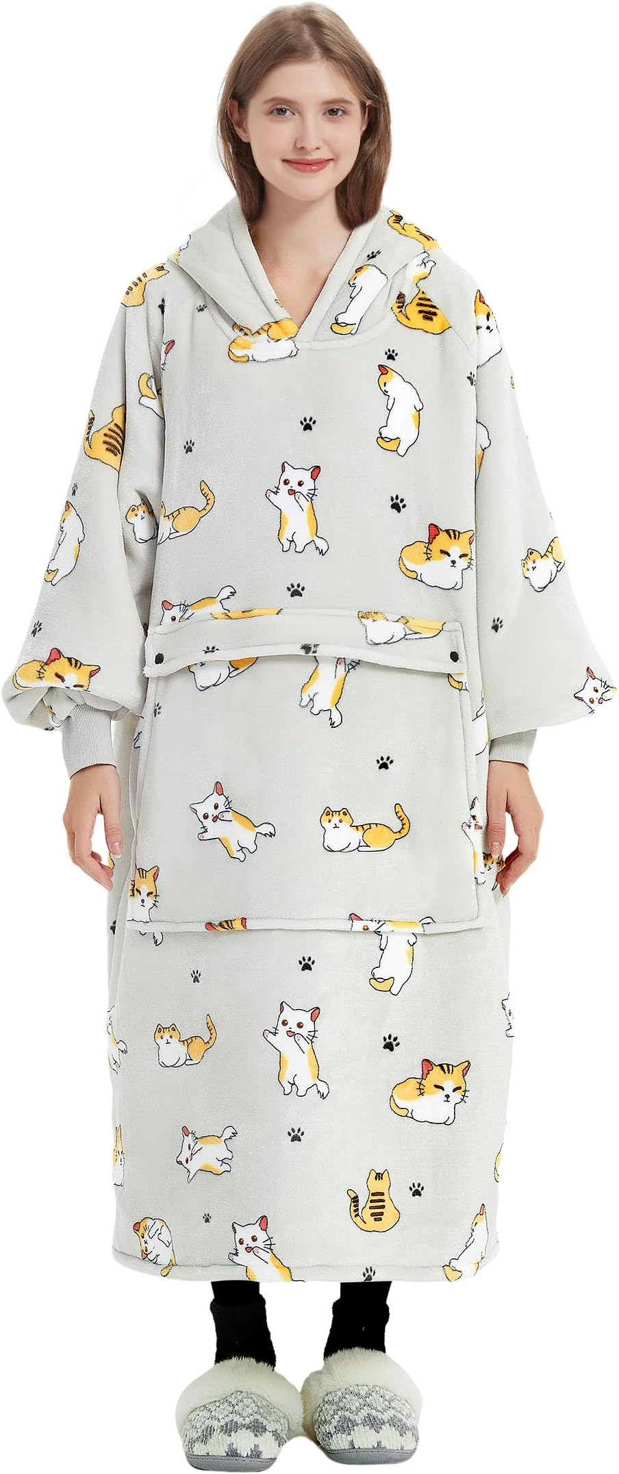 KFUBUO Unisex Child Wearable-blankets Wearable-blankets