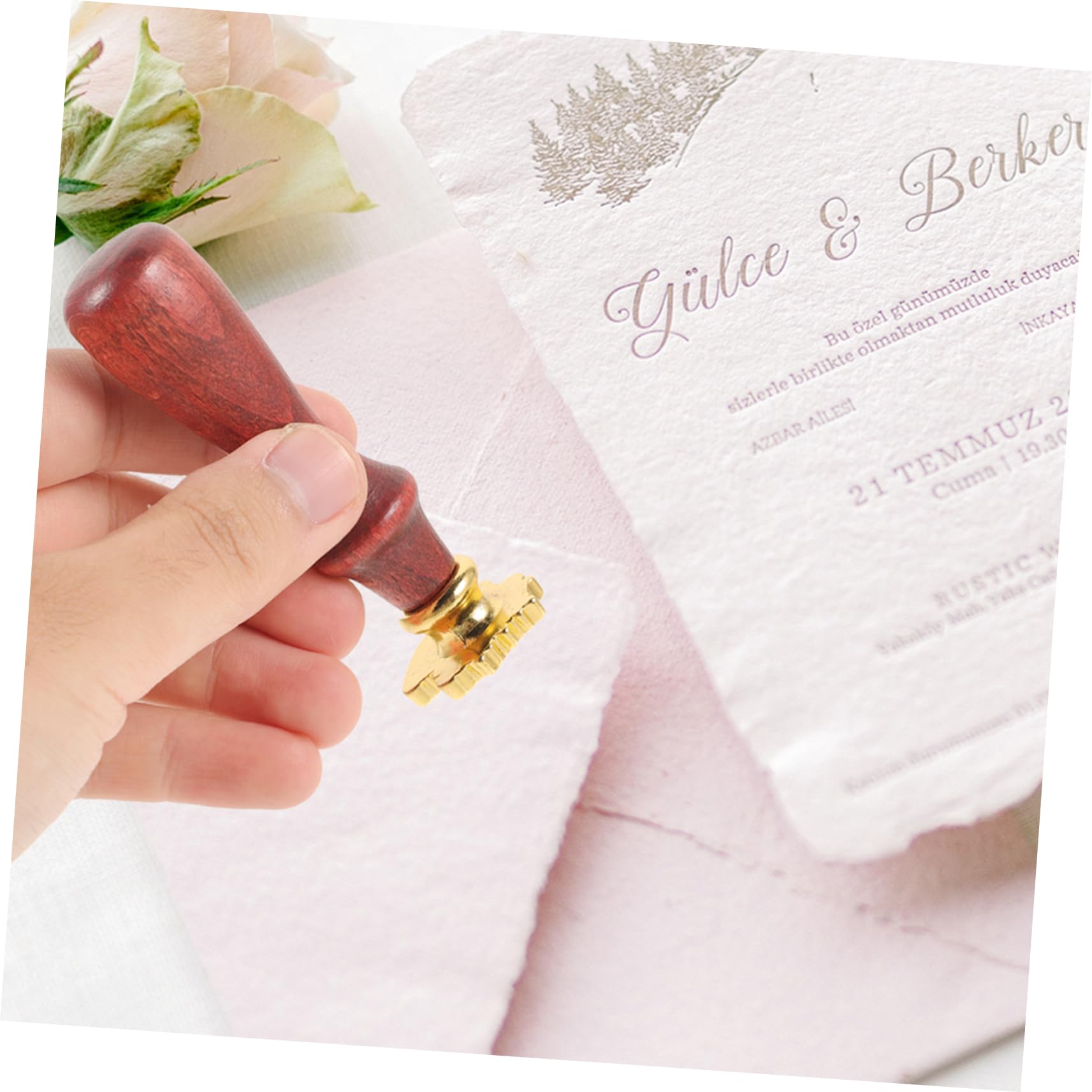 DOITOOL 5 Sätze Vintage Siegellackstifte Wachsstempel Briefstempel Lacksiegel Stempel hochzeitsdeko briefumschläge dekoration Wachssiegelstempel DIY-Dekorstempel Metall